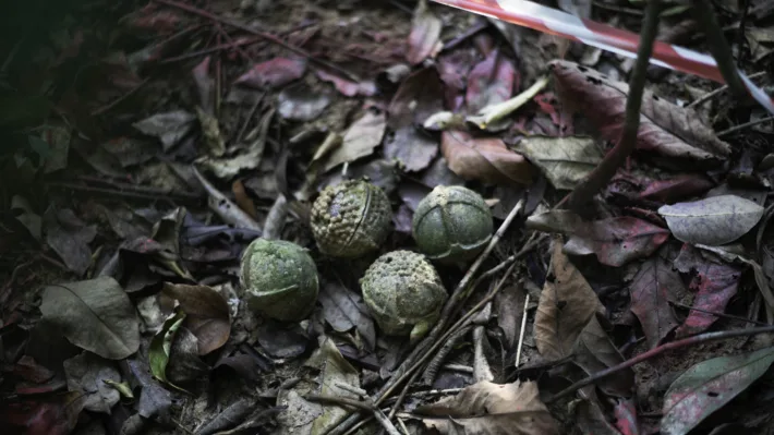 P 5 cluster munition remnant MAG 224 Laos2020 COL