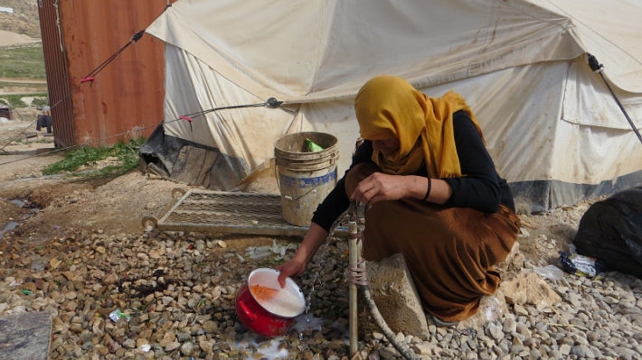 Yazidees Zozan Camp Dahuk 4