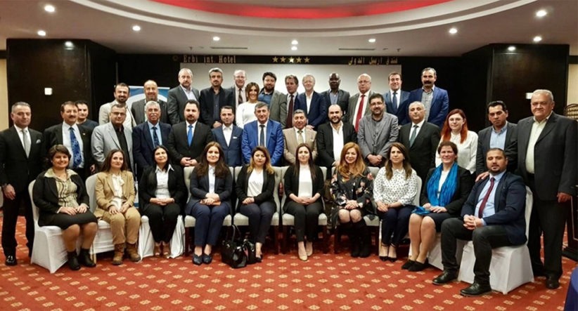 Group photo og speakers and attandees at the workshop Photo: Sara Hamdy/NPA