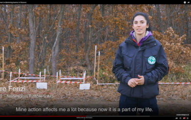 GICHD Kosovo female deminers