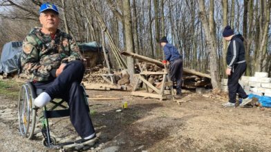 landmine survivor from Mionica Brdo in Gradacac BiH