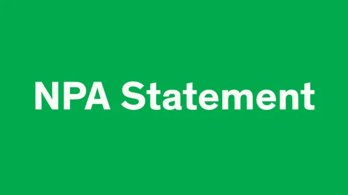 NPA Statement