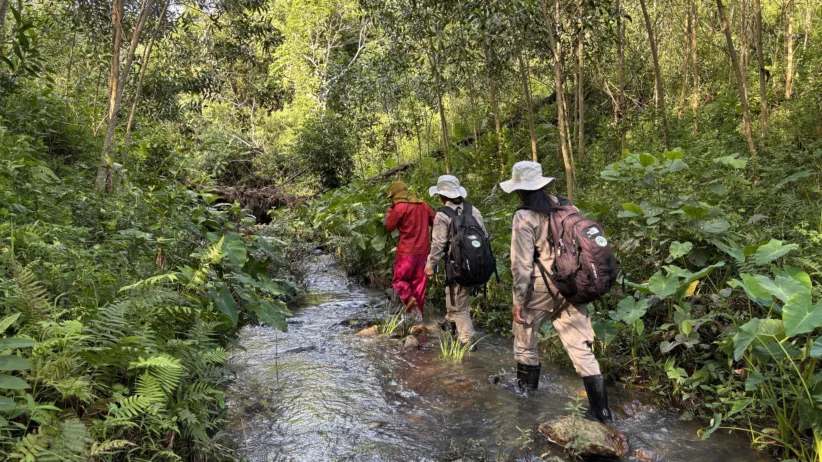 243 NPA Hue NTS completion in A Luoi 220825 when residents report explosive ordnance the team visits the site to verify and record
