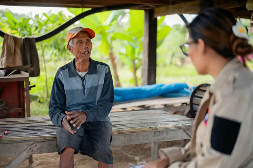 7 Nov 2025 Interview Mr Khamdan in Mak Nao Noy village Saravane province 009